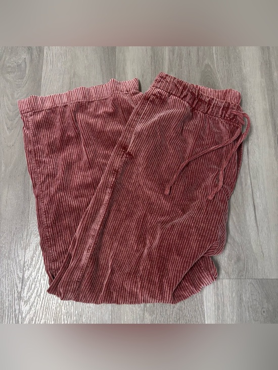 American Eagle Outfitters Pants - American Eagle Stretch Low Rise Corduroy Drawstring Pants Women’s Size Medium